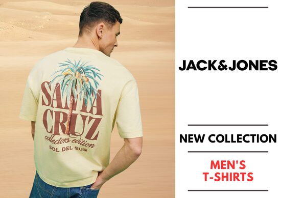 COLECȚIE TRICOURI BĂRBAȚI JACK&JONES – DE LA DOAR 2,95 € / BUCATA!